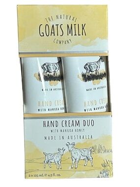Goats Milk Hand Cream Duo - Manuka Honey